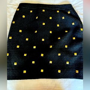 Tweed Studded Kate Spade Mini Skirt